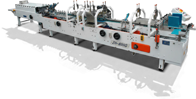 Crash Lock Bottom Folder Gluer ZH-600G/700G/800G